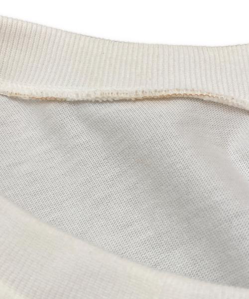 ALAIA（アライア）ALAIA (アライア) ロゴ刺繍ワイドスリーブTシャツ ホワイト サイズ:38の古着・服飾アイテム