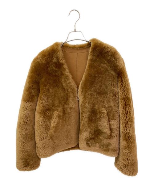 SPRUNG FRERES（スプラングフレール）SPRUNG FRERES (スプラングフレール) リバーシブルジャケット ブラウン サイズ:Sの古着・服飾アイテム