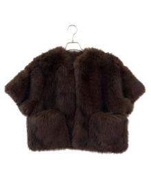 l'heritage martinique（レリタージュ マルティニーク）の古着「ファーブルゾン」｜ブラウン