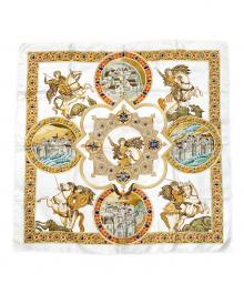 HERMES（エルメス）の古着「カレ90」｜ベージュ