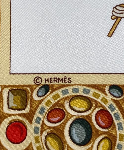 HERMES（エルメス）HERMES (エルメス) カレ90 ベージュ サイズ:90の古着・服飾アイテム