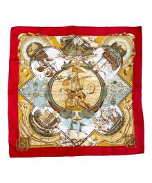 HERMES（エルメス）の古着「カレ90」｜レッド