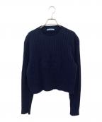 PRADAプラダ）の古着「ロゴニット」｜ネイビー