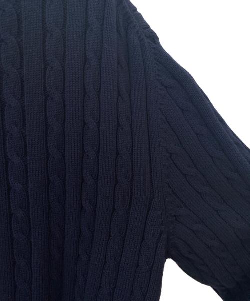 PRADA（プラダ）PRADA (プラダ) ロゴニット ネイビー サイズ:42の古着・服飾アイテム