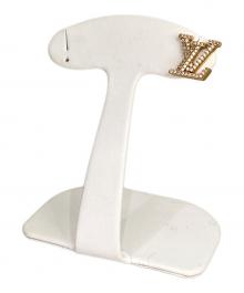 LOUIS VUITTON（ルイ ヴィトン）の古着「ピアス･LV アイコニック ストラス」｜ゴールド