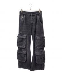 DIESEL（ディーゼル）の古着「d-sire cargo pants」｜ブラック