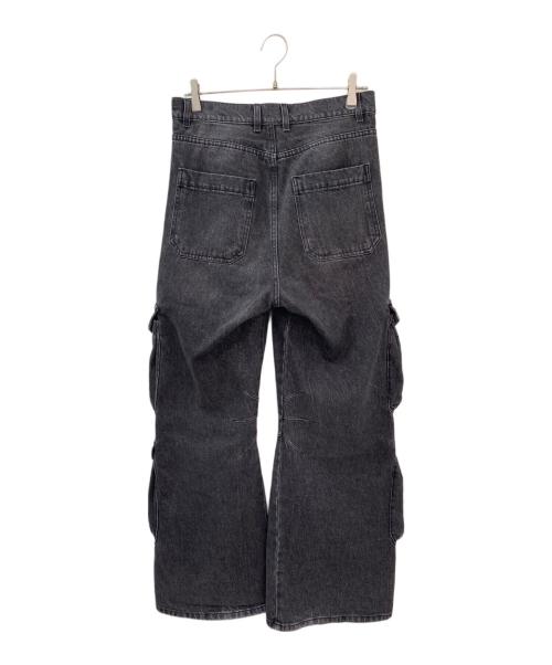 DIESEL（ディーゼル）DIESEL (ディーゼル) d-sire cargo pants ブラック サイズ:W24の古着・服飾アイテム