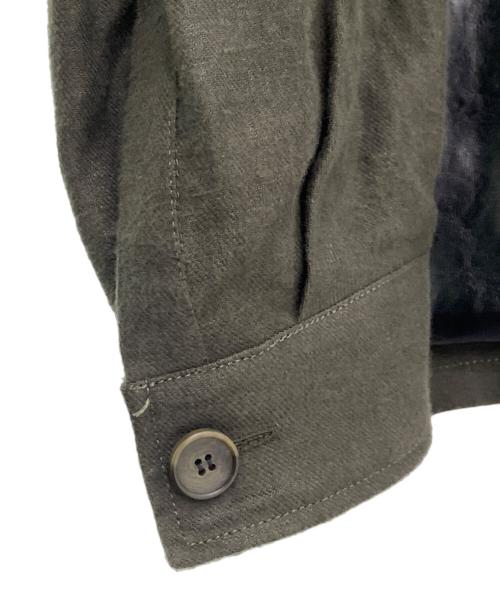 muller of yoshiokubo（ミュラーオブヨシオクボ）muller of yoshiokubo (ミュラーオブヨシオクボ) MOON SHIRTS BLOUSON グリーン サイズ:36の古着・服飾アイテム