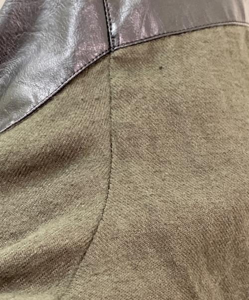 muller of yoshiokubo（ミュラーオブヨシオクボ）muller of yoshiokubo (ミュラーオブヨシオクボ) MOON SHIRTS BLOUSON グリーン サイズ:36の古着・服飾アイテム