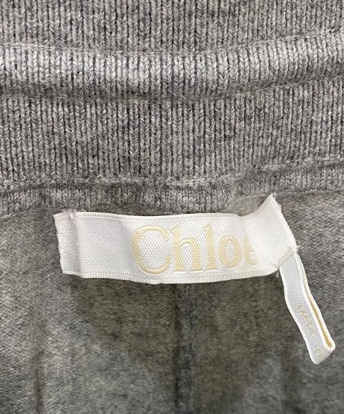 Chloe（クロエ）Chloe (クロエ) ニットパンツ グレー サイズ:Sの古着・服飾アイテム