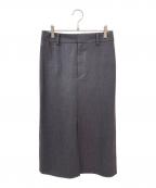 MUSE de Deuxieme Classeミューズ ドゥーズィエム クラス）の古着「VICTORIAN SAGE スカート」｜グレー