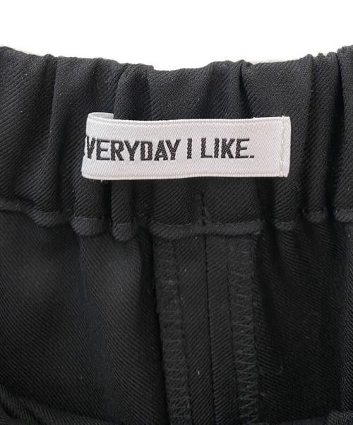 EVERYDAY I LIKE.（エヴリデイ アイ ライク）EVERYDAY I LIKE. (エヴリデイ アイ ライク) Effortless Wool パンツ ブラック サイズ:34の古着・服飾アイテム