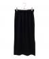 AP STUDIO（エーピーストゥディオ）の古着「ウエストゴムマキシスカート」｜ブラック