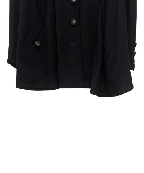 CHANEL（シャネル）CHANEL (シャネル) ウールジャケット ブラック サイズ:38の古着・服飾アイテム