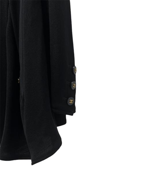CHANEL（シャネル）CHANEL (シャネル) ウールジャケット ブラック サイズ:38の古着・服飾アイテム