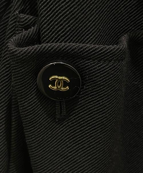 CHANEL（シャネル）CHANEL (シャネル) ウールジャケット ブラック サイズ:38の古着・服飾アイテム