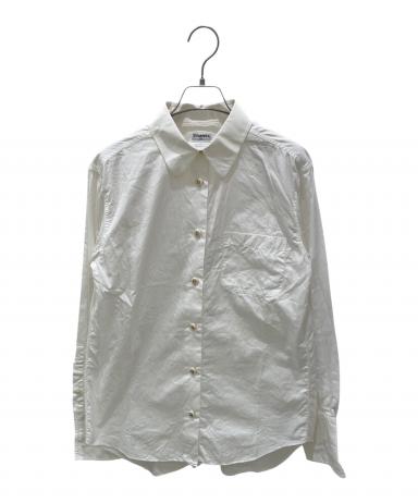 な*こ様 希少 CHANEL シャネル ホワイト 長袖シャツ ココマーク ゴール 中古・古着通販】CHANEL (シャネル) P05 ココマーク 長袖シャツ