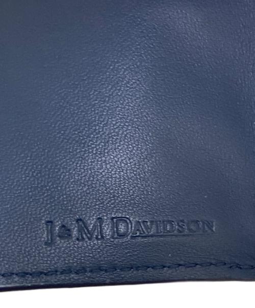 J&M DAVIDSON（ジェイ＆エム デヴィッドソン）J&M DAVIDSON (ジェイ＆エム デヴィッドソン) コンパクトウォレット ネイビーの古着・服飾アイテム