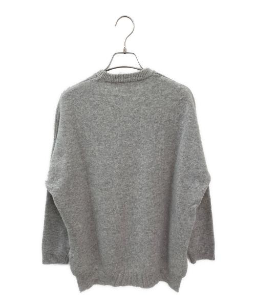 ENFOLD（エンフォルド）ENFOLD (エンフォルド) ウールニット グレー サイズ:38の古着・服飾アイテム