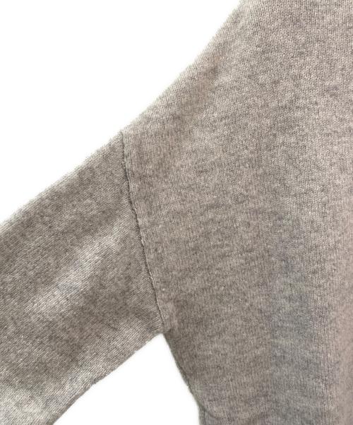 ENFOLD（エンフォルド）ENFOLD (エンフォルド) ウールニット グレー サイズ:38の古着・服飾アイテム