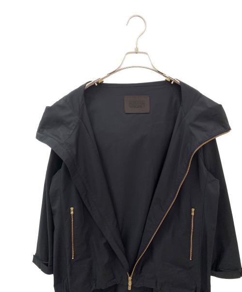 bonjour madame（ボンジュールマダム）bonjour madame (ボンジュールマダム) ナイロンジャケット ブラック サイズ:Freeの古着・服飾アイテム