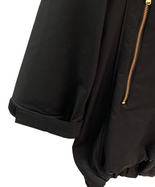 bonjour madame（ボンジュールマダム）bonjour madame (ボンジュールマダム) ナイロンジャケット ブラック サイズ:Freeの古着・服飾アイテム