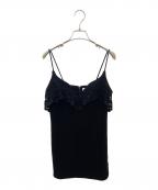 Mame Kurogouchiマメクロゴウチ）の古着「Embroidered Camisole Top」｜ブラック