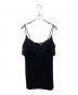 Mame Kurogouchi（マメクロゴウチ）の古着「Embroidered Camisole Top」｜ブラック
