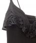 中古・古着 Mame Kurogouchi (マメクロゴウチ) Embroidered Camisole Top ブラック サイズ:2：40000円