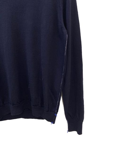 Maison Margiela（メゾンマルジェラ）Maison Margiela (メゾンマルジェラ) タートルネックニット ネイビー サイズ:Mの古着・服飾アイテム