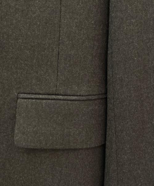 Adam et Rope（アダム エ ロペ）Adam et Rope (アダム エ ロペ) シングルブレストスリットジャケット ブラウン サイズ:36の古着・服飾アイテム