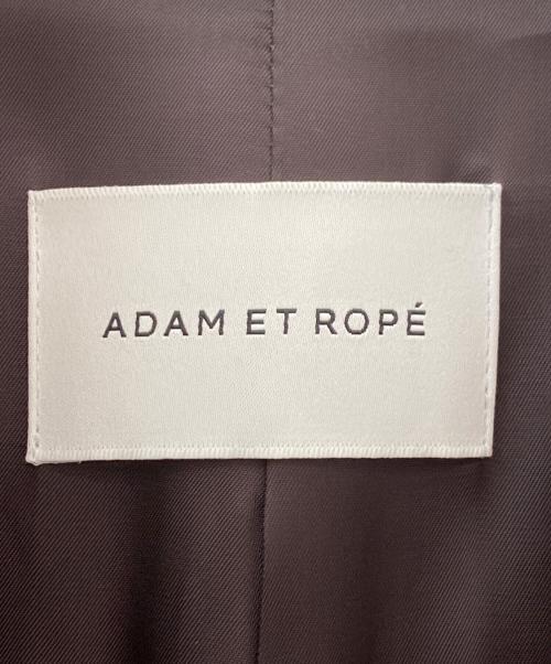 Adam et Rope（アダム エ ロペ）Adam et Rope (アダム エ ロペ) シングルブレストスリットジャケット ブラウン サイズ:36の古着・服飾アイテム