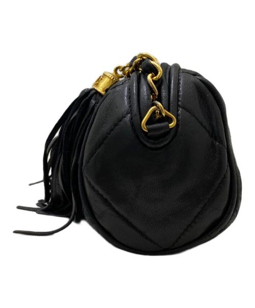 CHANEL（シャネル）CHANEL (シャネル) チェーンショルダーバッグ ブラックの古着・服飾アイテム
