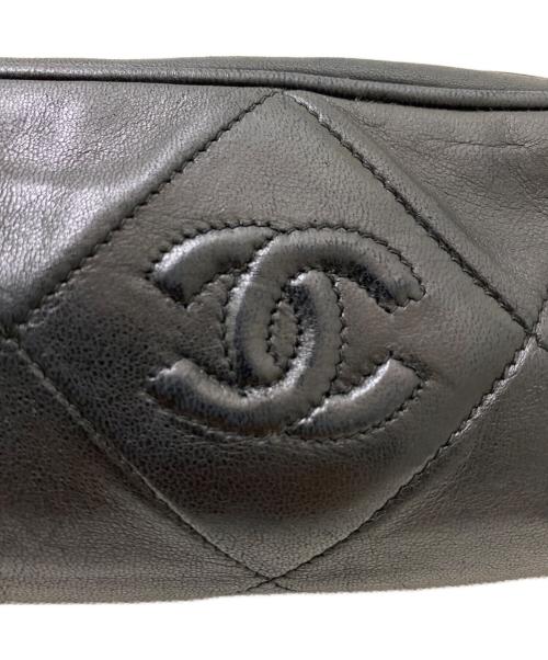 CHANEL（シャネル）CHANEL (シャネル) チェーンショルダーバッグ ブラックの古着・服飾アイテム