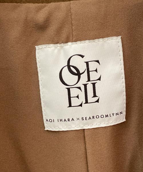 Sea Room lynn（シールームリン）Sea Room lynn (シールームリン) collab スエードライクオーバージャケット キャメルブラウン サイズ:Sの古着・服飾アイテム