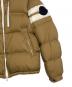 中古・古着 MONCLER (モンクレール) DELAUME/ダウンジャケット ベージュ サイズ:2：90000円