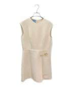 PRADAプラダ）の古着「ノースリーブワンピース」｜アイボリー