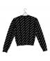 BALENCIAGA (バレンシアガ) WMNS Mini Allover Logo Sweater ブラック サイズ:S：50000円