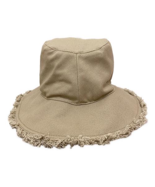 PRADA（プラダ）PRADA (プラダ) Drill hat ベージュ サイズ:Mの古着・服飾アイテム