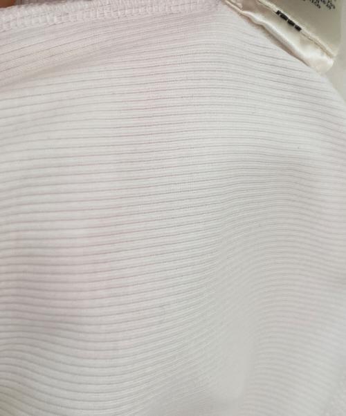 FENDI（フェンディ）FENDI (フェンディ) リブTシャツ ホワイト サイズ:XSの古着・服飾アイテム
