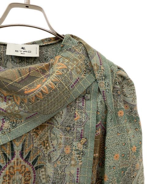 ETRO（エトロ）ETRO (エトロ) ワンピース グリーン サイズ:40の古着・服飾アイテム