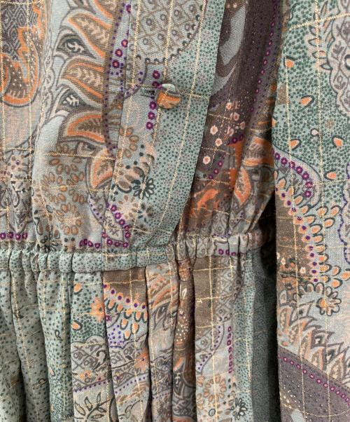 ETRO（エトロ）ETRO (エトロ) ワンピース グリーン サイズ:40の古着・服飾アイテム