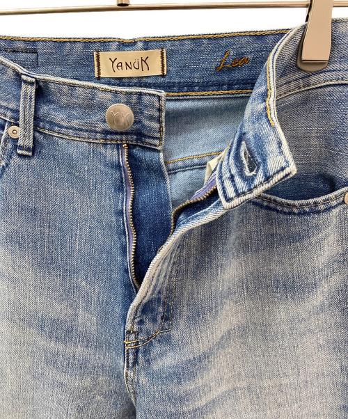 YANUK（ヤヌーク）YANUK (ヤヌーク) Trick Really Light ボーイズストレート LEA インディゴ サイズ:24の古着・服飾アイテム