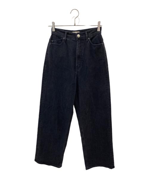 YANUK（ヤヌーク）YANUK (ヤヌーク) デニムパンツ ブラック サイズ:24の古着・服飾アイテム
