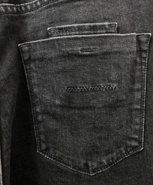 YANUK（ヤヌーク）YANUK (ヤヌーク) デニムパンツ ブラック サイズ:24の古着・服飾アイテム