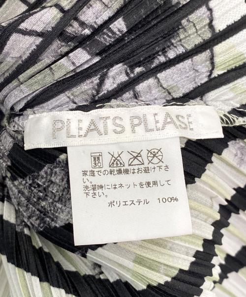 PLEATS PLEASE（プリーツプリーズ）PLEATS PLEASE (プリーツプリーズ) ノースリーブシャツ ホワイト サイズ:3の古着・服飾アイテム