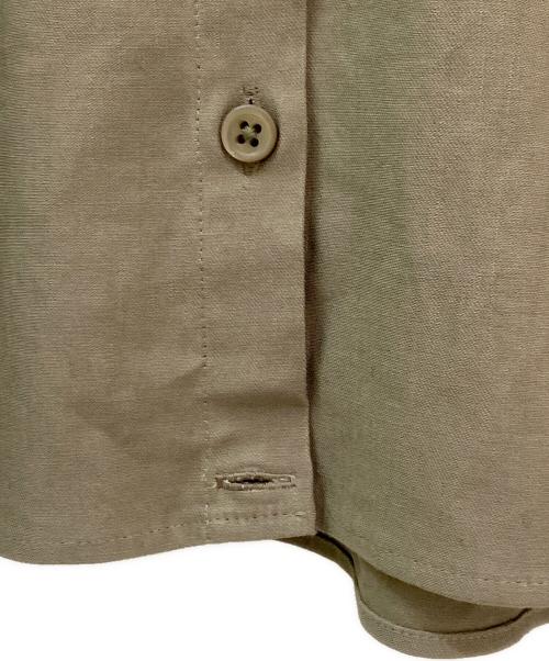 MUSE de Deuxieme Classe（ミューズ ドゥーズィエム クラス）MUSE de Deuxieme Classe (ミューズ ドゥーズィエム クラス) STRETCH TWILL CACHE シャツ カーキ サイズ:Fの古着・服飾アイテム
