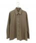 MUSE de Deuxieme Classe（ミューズ ドゥーズィエム クラス）の古着「STRETCH TWILL CACHE シャツ」｜カーキ