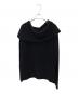 EVERYDAY I LIKE.（エヴリデイ アイ ライク）の古着「Fluffy Off Shoulder Knit」｜ブラック