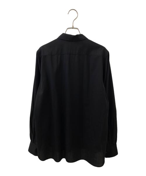 H BEAUTY&YOUTH UNITED ARROWS（エイチ ビューティアンドユース ユナイテッドアローズ）H BEAUTY&YOUTH UNITED ARROWS (エイチ ビューティアンドユース ユナイテッドアローズ) ハーフジップシャツ ブラック サイズ:Mの古着・服飾アイテム